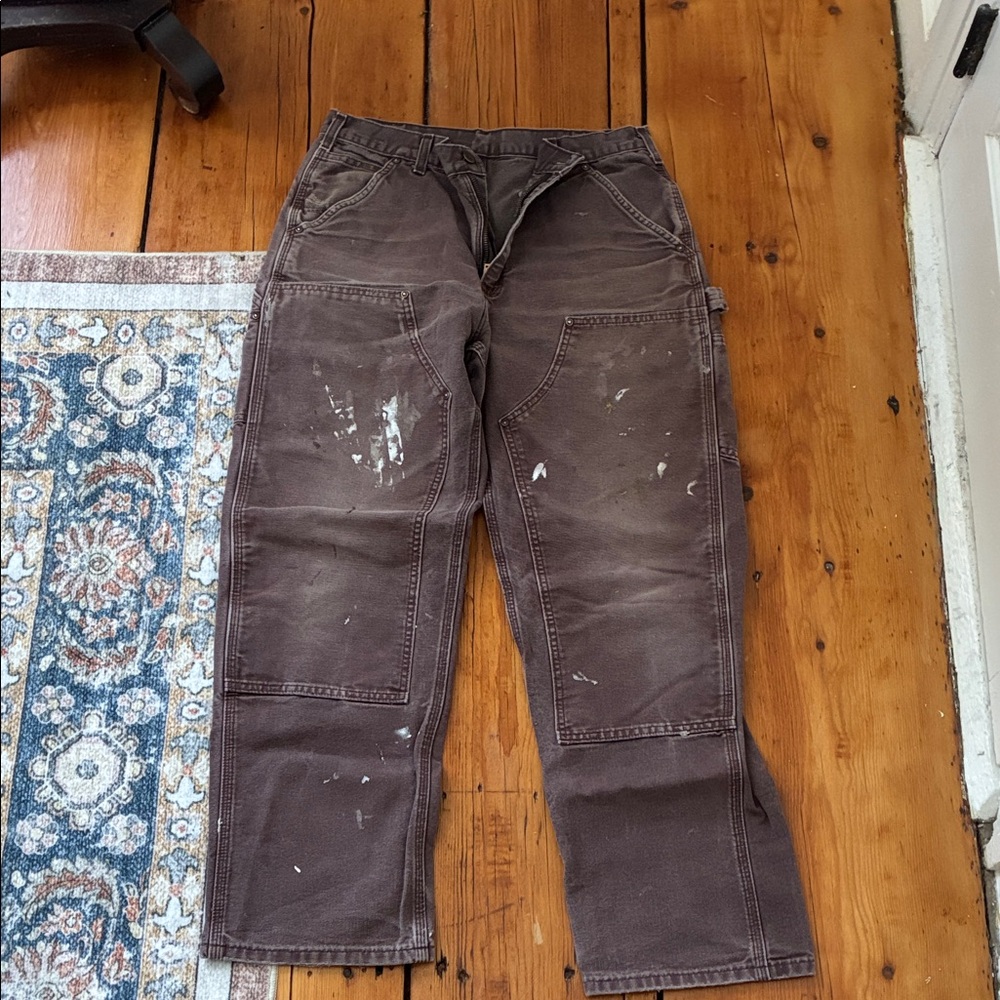 Carhartt Men's Dark Brown Cargo Pants